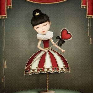 Papier de decoupage Michelle Mint "fairy queen"