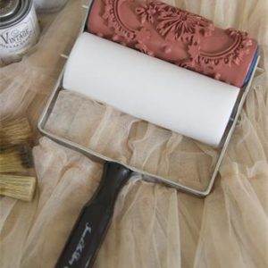 Stencil roller cornflower
