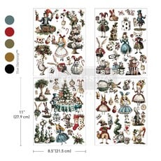 Transfert whimsical holiday dreams